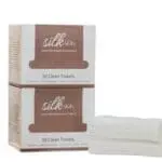 SILK SKIN Clean Disposable Face Towels (50 Count)