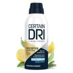 CERTAIN DRI Clinical Strength Prescription Protection Antiperspirant/ Deodorant Dry Spray (4.2 oz)